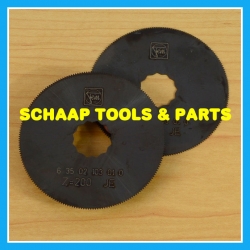 SuperCut Zaagblad HSS rond 80 mm voor metaal hout kunststof per 2 verpakt SC103 | 63502.103.010